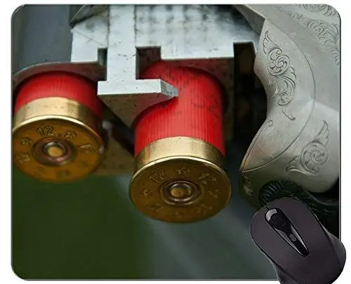 Produktbild: Gaming Mouse Pad Custom, Guns Tea Party Gun Rutschfeste Gummibasis Mousepad