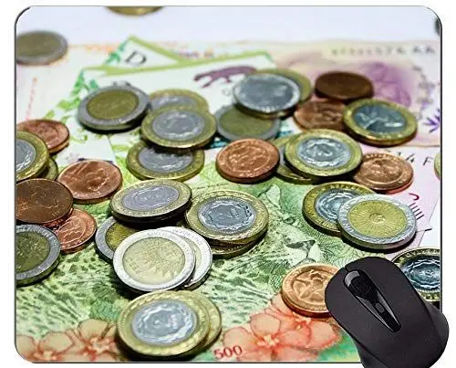 Produktbild: Mausunterlage personalisiert, Reichtums-Gummi-Mausunterlage des Dollar-Argentinien