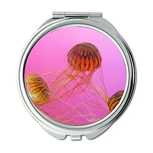 Produktbild: Spiegel, Schminkspiegel, Tiertiere Aquarium, Taschenspiegel, tragbarer Spiegel