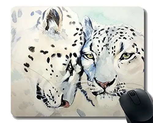 Produktbild: Yanteng-Spiel-Mausunterlage-Entwurf, Leopardkatzentier-Aquarell kundengebundene Mausunterlage