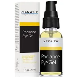 Produktbild: YEOUTH Augengel mit Hyaluronsäure, Radiance Under Eye Gel für Schwellungen, Falten und Kreise, Augenpflege Gegen Tränensäcke, Anti Aging Hautpflege 30ml