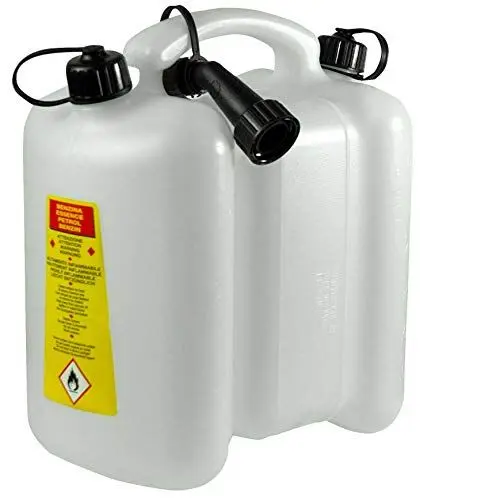 Produktbild: Yerd Tecomec Doppelkanister: Kombi-Kanister 6+3 Liter für Benzin und Öl, zum betanken von Motorgeräten