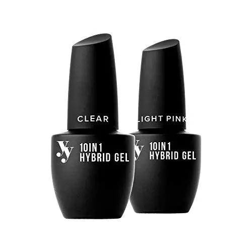 Produktbild: YES!YOU 10in1 Set: 2-piece set of 10in1 Hybrid Gel (clear and light pink)