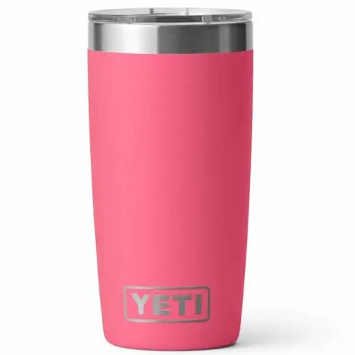 Produktbild: YETI Rambler Becher Mit MagSlider Deckel, Tropical Pink, 10 oz (296 ml)