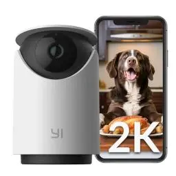 Produktbild: YI Dome U 2K(3MP) überwachungskamera innen,360° Kamera Überwachung Innen Künstlicher Intelligenz Menshlche Erkennung,Bewegungserkennung, 2-Wege-Audio,für Babys/Haustiere,mit Alexa funktioniert