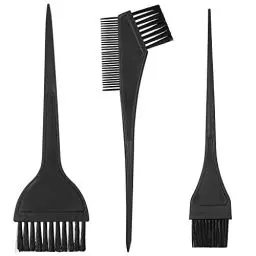 Produktbild: 3 Stück Haarfärbepinsel Set, Farbpinsel Haare, Pinsel zum Haare Färben, Haarfarbe Bürste, Haarfärbekamm für DIY Haarfärbe Haarfärbemittel Salon Friseur Werkzeug Farb Pinsel Breit