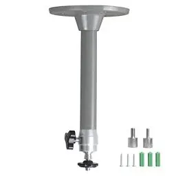 Produktbild: YiePhiot Mini Beamer Projektor Halterung Wall Ceiling Mount Kompatibel mit QKK,DR.J Upgrade,DBPOWER,Anker,VANKYO,AAXA Technologies, PVO,Artlii,LoongSon,APEMAN und meisten (175mm, Grau)