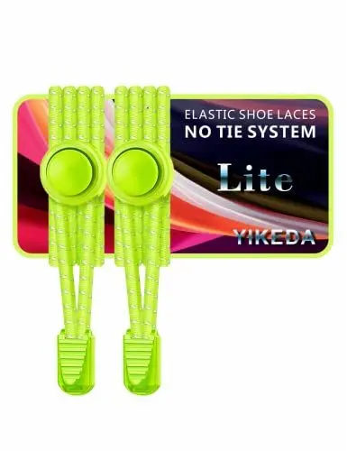 Produktbild: YIKEDA Elastische Schnürsenkel ohne Binden 120cm Schnürsenkel Schnellverschluss für Kinder Erwachsene Senioren Gummi Schnürsenkel Flexibel für Sneaker Turnschuhe Laufschuhe Kinder