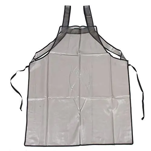Produktbild: Yinhing wasserdichte Haarschneideschürze, Transparente Schürze, Verstellbare Latzschürze, Koch-Küchen-Schürze, Friseur-Umhang-Kleid, Kochschürze, Grill-Kochschürze(Schwarz)