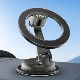 Produktbild: YISH Magnetische Handyhalterung Auto 34x N52 Magnethalterung Handy Auto für MagSafe Autohalterung 360° Drehung KFZ Handyhalterung Auto für iPhone 16 15 14 13 12 All Smartphones