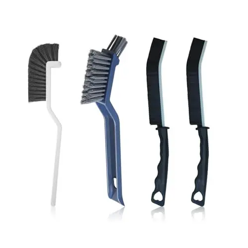 Produktbild: YIUWOD 4 Packung Cleaning Brush - Hartborsten-EckenreinigungsbüRste - Pure Clean BüRste - Geeignet Zum Reinigen Von Tastaturen, LüFtungsschlitzen, WaschbeckenräNdern, Fensterspalten, AutoinnenräUmen