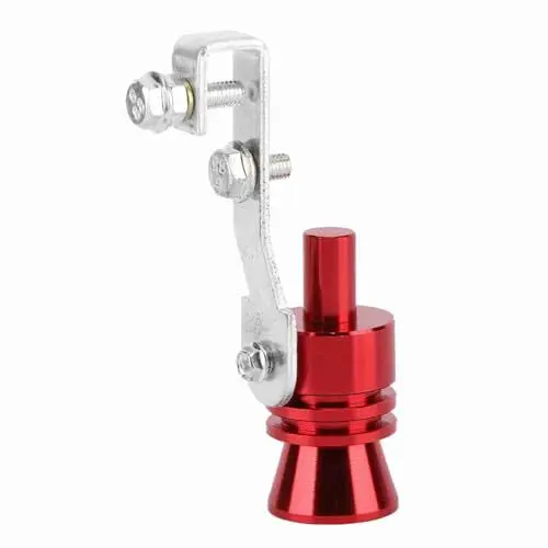 Produktbild: Ymiko Auspuffrohr Whistle, Aluminiumlegierung Schalldämpfer Auspuffrohr Simulator Pfeife Fit für Accord Acura (Rot)