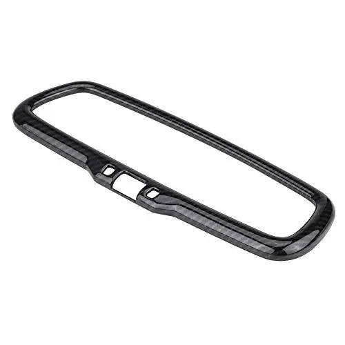 Produktbild: Ymiko Auto Carbon Fiber Rückspiegel Spiegel Abdeckung Trim Innen Innen Rückspiegel Rahmen Abdeckung Trim für Stelvio/Giulia