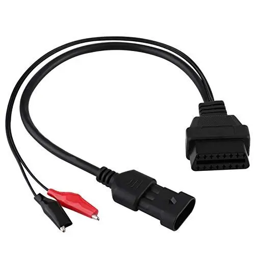 Produktbild: Ymiko Konverter Adapterkabel, 3 Pin auf 16 Pin für OBD2 Adapter Stecker Diagnosekabel, Diagnose Scanner Kabel Adapter für Alfa Lancia