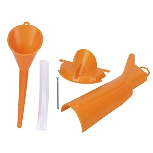 Produktbild: Öltrichter, tropffreies Motorradöl-Trichter-Kit-Set Praktisches Zubehör(Orange)