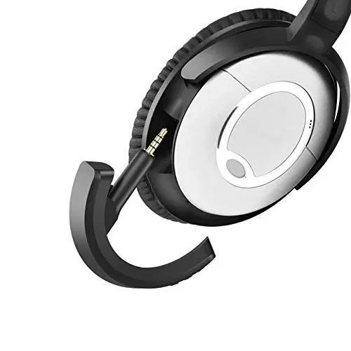 Produktbild: YOCOWOCO Drahtloser Bluetooth 5.0 Adapter für Bose QuietComfort QC15 Kopfhörer, aptX/MIC/Lautstärkeregelung,schwarz