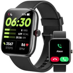 Produktbild: Yoever Smartwatch Damen Herren mit Telefonfunktion & Alexa, 1,91
