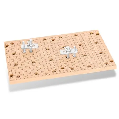 Produktbild: YOFULY CNC MDF GRID Arbeitsplatte Platte für 3018 CNC-Fräs-/Graviermaschine, Kompatibel mit 3018-series CNC Router Machine, 300 x 180 x 12mm, M6 Löcher (6mm)