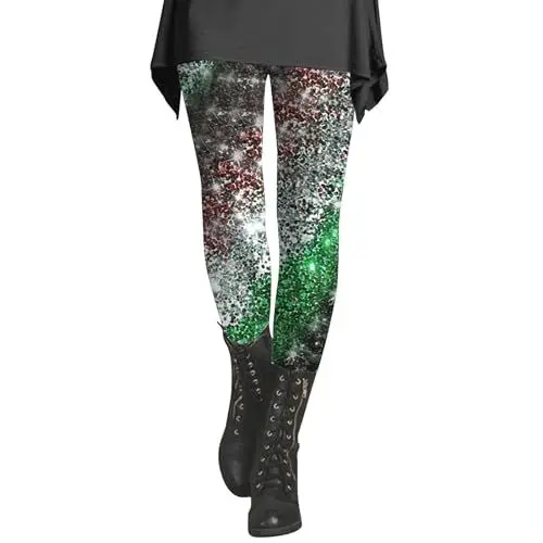 Produktbild: Sale Yoga Outfit Damen Set,Weisse Leggings Damen Blickdicht,Dreiviertel Leggings Damen,Jazzpants Damen,Arbeitshose Damen Kurz Kurze Leggings Damen Mit Tasche Gamaschen Gym Tasche Nur Die Leggings