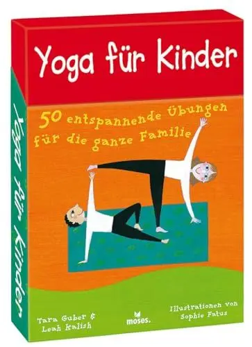 Produktbild: Yoga für Kinder: 50 entspannende Übungen für die ganze Familie