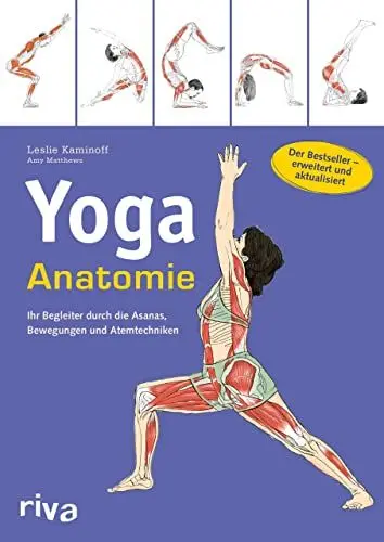 Produktbild: Yoga-Anatomie: Ihr Begleiter durch die Asanas, Bewegungen und Atemtechniken: Der Bestseller – erweitert und aktualisiert (Sportanatomie, Band 1)