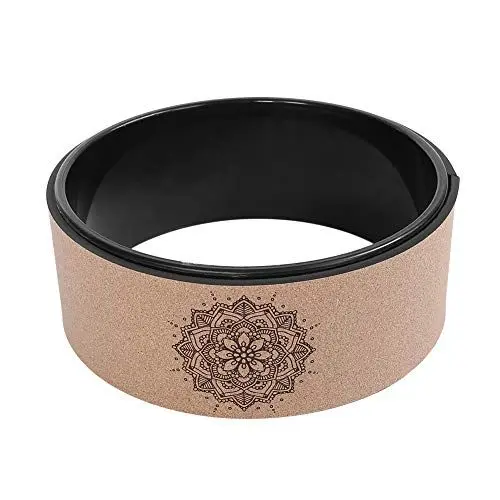 Produktbild: Yoga-Stretchbeuge, Balance-Radkreis, Professionelles Kork-Yoga-Rad, Yoga-Widerstandsband, Übungsbänder, Yoga-Gummiband, Yoga-Zubehör, Yoga-Ausrüstung für Gesundheits- und Fitness-Schlankheitsübungen