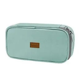 Produktbild: Yommie XXL Federmäppchen Oxford Federtasche Mit Reißverschluss Single Etui Federmappe Schlampermäppchen Mädchen Mäppchen Organizer Für Teenager Jungen Türkis