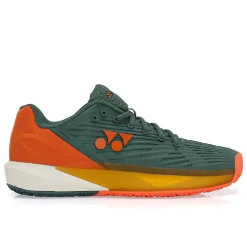 Produktbild: YONEX Herren Eclipsion 5 Cly Tennisschuhe Sandplatzschuh Oliv - Orange 41