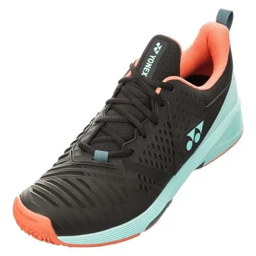 Produktbild: YONEX Herren Sonicage 3 Cly Tennisschuhe Sandplatzschuh Schwarz - 45,5