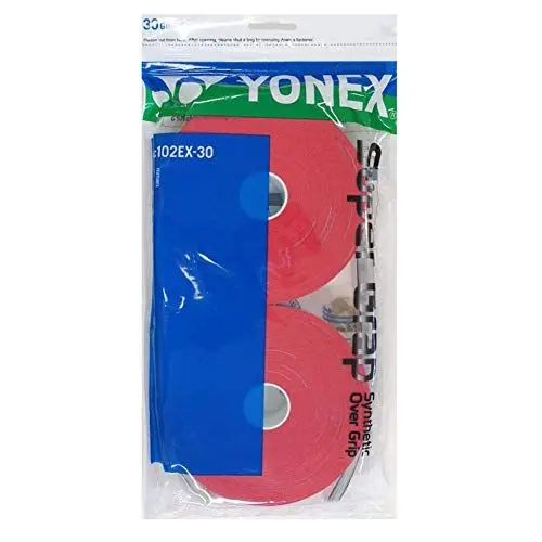 Produktbild: YONEX Unisex-Erwachsene Super GRAP 30 Stück rot