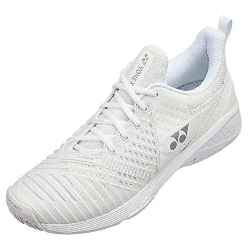 Produktbild: Yonex Damen Power Cushion Sonicage 3 Ac Tennisschuhe Allcourtschuh Weiß - Silber 40