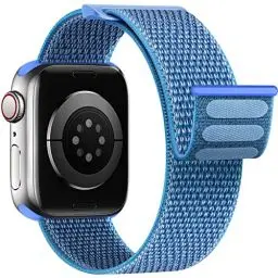 Produktbild: Yoohoo Nylon Armband Kompatibel mit Apple Watch Armband 40mm 41mm 42mm 38mm 46mm 44mm 45mm 49mm, Verstellbare Sport Armband für iWatch SE Ultra Ultra2 Series 10 9 8 7 6 5 4 3 2 1 Damen/Herren