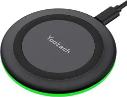 Produktbild: Wireless Charger Kompatibel mit iPhone 16 15 14 13 12 11 Pro Max Mini, Kabelloses Ladegerät Ladepad für iPhone 16e/SE/XS MAX/XR/X/XR/8, Air-Pods 3 Pro 2, 10W Max für Samsung S23/S22/S21/S10, Note 20