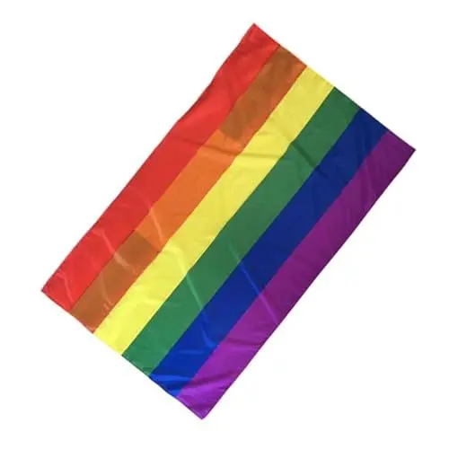 Produktbild: YOSADIER Regenbogenflaggen Cape Polyester mit Ärmeln Bunte Pride Dekoration für Partys und Konzerte für Lgbt Events und Pride Strapazierfähig und Festlich
