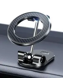 Produktbild: YOSH Mag-Safe Autohalterung Armaturenbrett, Magnet Auto-Telefonhalterung für BMW Mecedes Tesla für iPhone 16/15/14/13/12 Serie & Mag-Safe Handyhüllen, mit stärkster Haftung