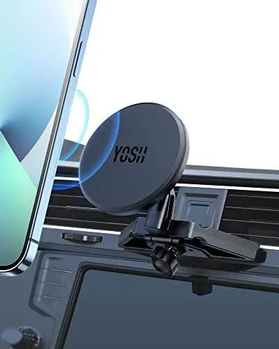 Produktbild: YOSH Mag-Safe Handyhalterung Auto für CD Schlitz, Magnetische Handyhalter für Auto für iPhone 16/15/14/13/12 Serie & Mag-Safe Hüllen, 360°drehbare Halterung, Kompatibel für CD-Schacht