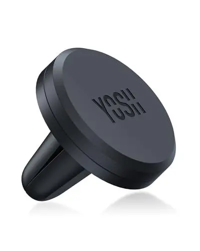 Produktbild: YOSH Handyhalterung Auto Magnet Lüftung, Magnetische für Lüftungsgitter, Ultra-Kompakt Handyhalter Auto mit Starken Magneten, Universal KFZ für iPhone, Samsung, Pixel & andere Geräte mit Metallplatten