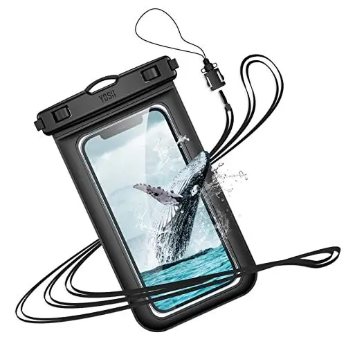 Produktbild: YOSH wasserdichte Handyhülle, 6,8 Zoll IPX8 Unterwasser Handyhülle, Wasserfeste Handytasche Waterproof Phone Case für iPhone 16 15 14 13 12 11 Pro Max Samsung S25 S24 S23 S22 Ultra Xiaomi 15 Ultra