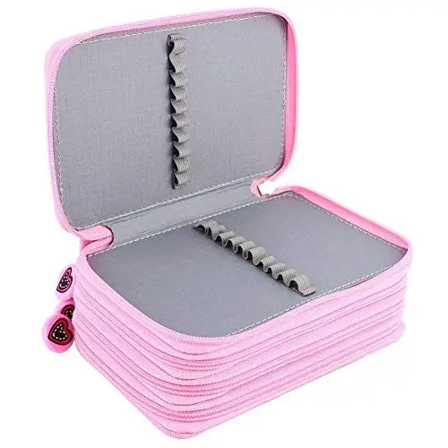 Produktbild: Yosoo 72pcs Buntstift Tragetasche Großer Oxford-Mehrschicht-Bleistift-Organizer mit großer Kapazität