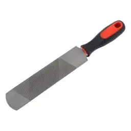 Produktbild: Yosoo Health Gear 8-Zoll-Hufraspel, Hufeisenfeile mit Gummigriff, Hufschmiedwerkzeug aus Kohlenstoffstahl, Geeignet für Tierhufe von Pferden, Ziegen, Kühen, Eseln, Starkes, Langlebiges,
