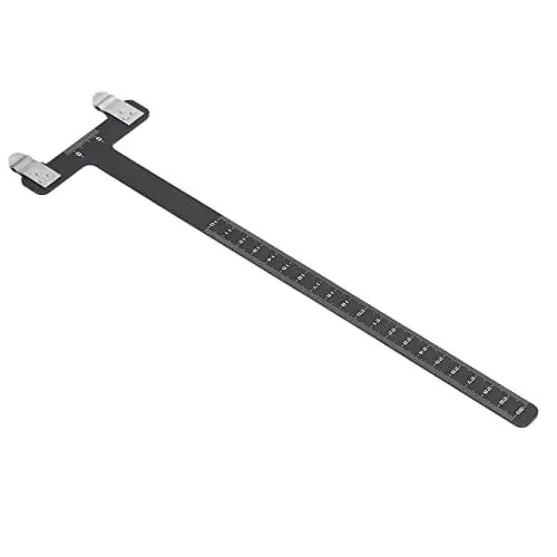 Produktbild: Yosoo Health Gear Bogenschießen-Bogen-Quadrat-T-förmiges Messwerkzeug mit Nockpunkt-Zange und Bogensehnen-Drehset für Recurve- und Compound-Bogen-Zubehör