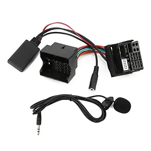 Produktbild: RNS 510 RCD 300, Microph-Adapter Auxiliary Audio Wire 150cm 59in Adapter Auto-Player-Kabellänge Ersatz für RNS 510 RCD Autozubehör
