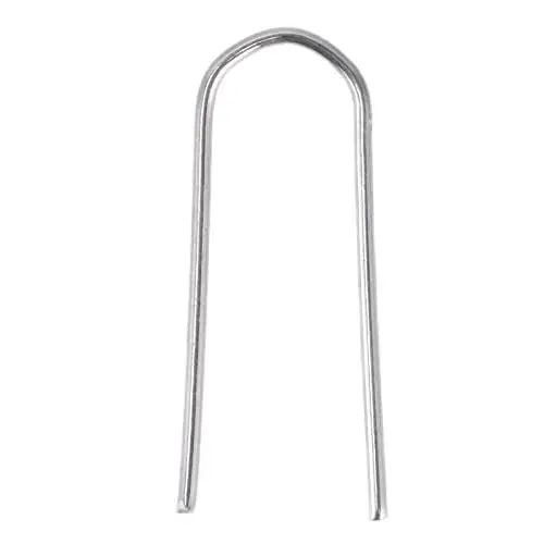 Produktbild: Yosoo Hoher Feuerdraht, 200 Stück Drahtbiegeringe, Chrom-Legierung, U-förmiger Ringhaken für Anhänger, Keramik, Schmuck, Glasschmelzen