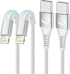 Produktbild: Yosou iPhone Ladekabel, Lightning Kabel (2Pack 1M) iPhone Schnellladekabel USB iPhone Kabel Ladekabel für iPhone 14 13 12 11 Pro XS Max XR X 8 7 6 Plus 5 SE 2020,iPad