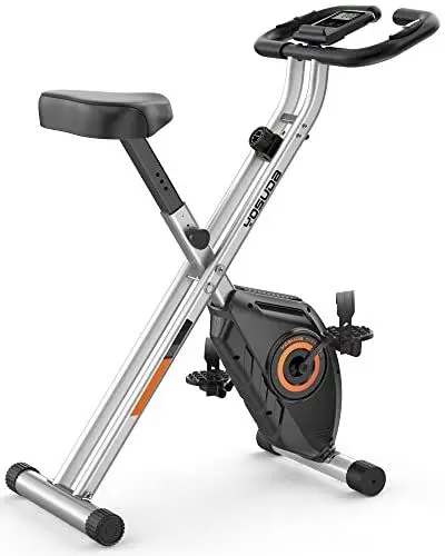 Produktbild: YOSUDA 2 IN 1 Heimtrainer Fahrrad Klappbar, Silber