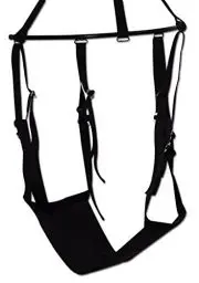 Produktbild: You2Toys Liebesschaukel - Sexschaukel für Paare, Love-Swing für die Decke, Erotik-Schaukel, belastbar bis 120 kg, verschiedene Sexpositionen, schwarz