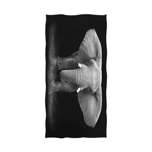 Produktbild: YOUJUNER Strandtuch Tierelefant 3D Groß Badetuch Badetücher Handtücher Reisehandtuch Strandtücher Saunatücher Towel