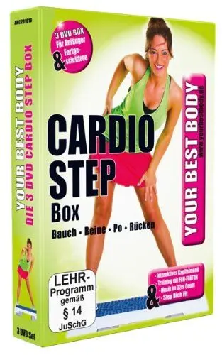 Produktbild: Your Best Body - Cardio Step Box (3 DVDs)
