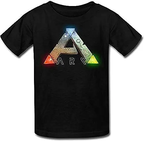 Produktbild: Youth Ark Logo Ark Survival Evolved Kids Boys and Girls T-Shirt Black T-Shirts & Hemden(XX-Large)