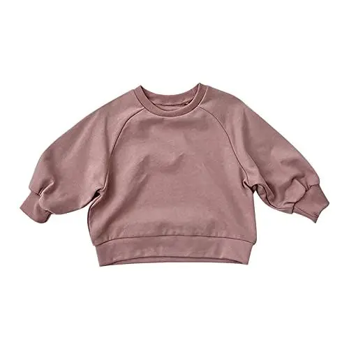 Produktbild: Youth Plain Hoodies for Boys Thick Fleece Hoodie Kids Child Solid Long Sleeve Pocket Hooded Warm Sweatshirt Girls Ttrendy Sweatshirt